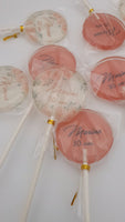 Lollipop (sucette) personnalisées 5cm