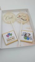 Lollipop (sucette) personnalisées 5cm