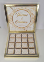 Boite de chocolats personnalisés