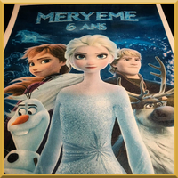 Feuille en azyme personnalisée